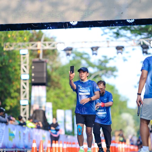 Race photo from BOGORUN 2026