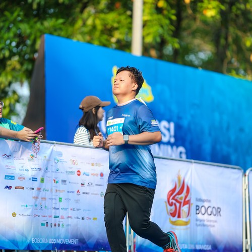 Race photo from BOGORUN 2026