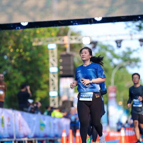 Race photo from BOGORUN 2026