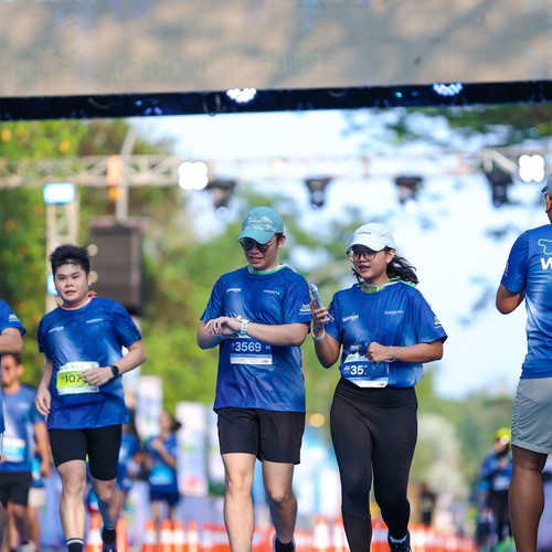 Race photo from BOGORUN 2026