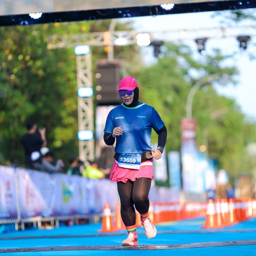 Race photo from BOGORUN 2026
