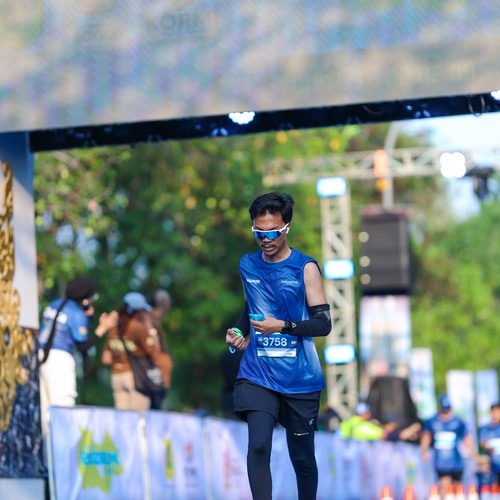 Race photo from BOGORUN 2026