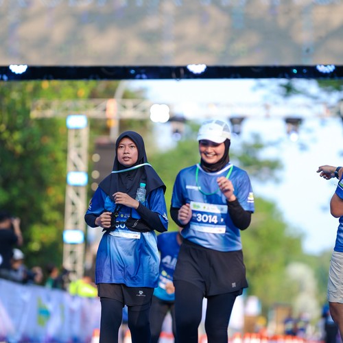 Race photo from BOGORUN 2026