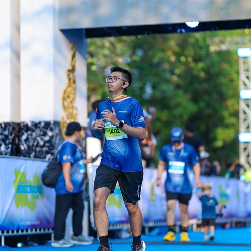 Race photo from BOGORUN 2026