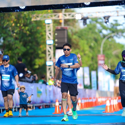 Race photo from BOGORUN 2026