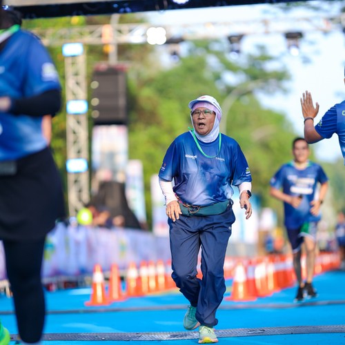Race photo from BOGORUN 2026