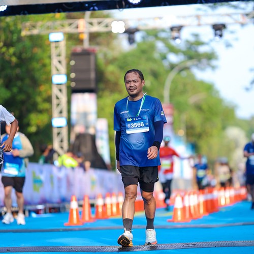 Race photo from BOGORUN 2026