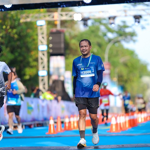 Race photo from BOGORUN 2026