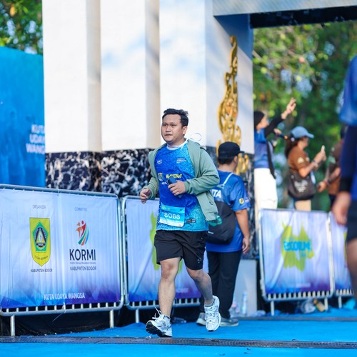 Race photo from BOGORUN 2026