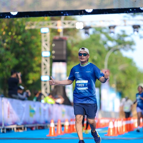 Race photo from BOGORUN 2026