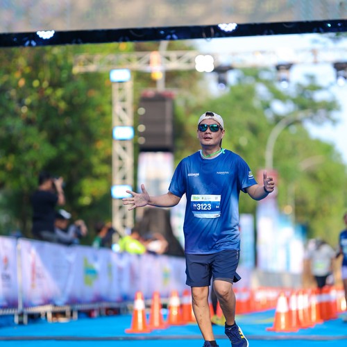 Race photo from BOGORUN 2026