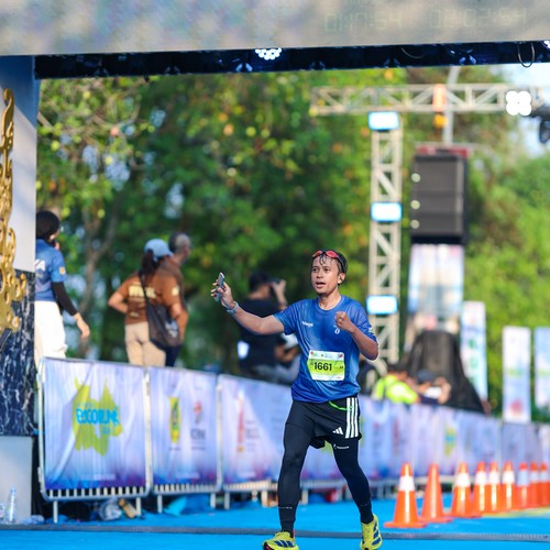 Race photo from BOGORUN 2026