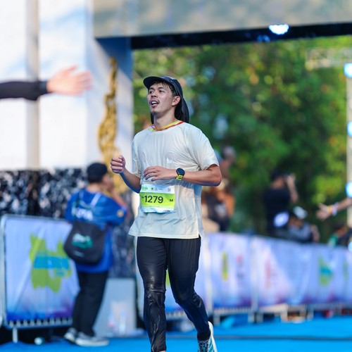 Race photo from BOGORUN 2026