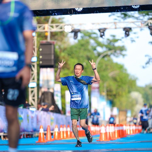Race photo from BOGORUN 2026