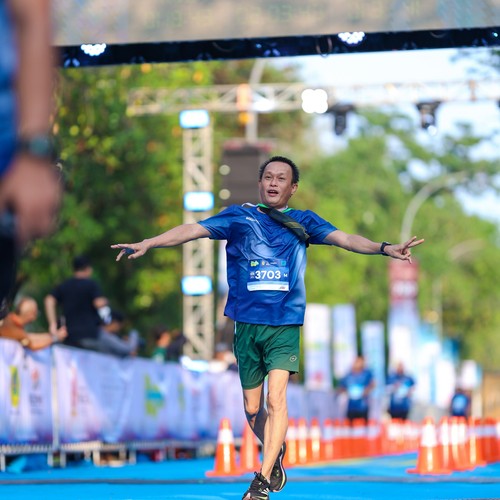 Race photo from BOGORUN 2026