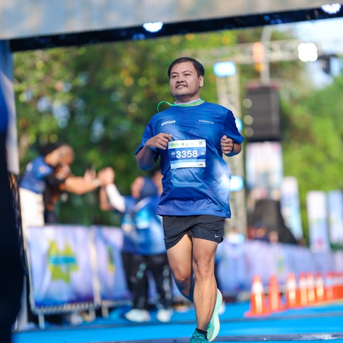 Race photo from BOGORUN 2026