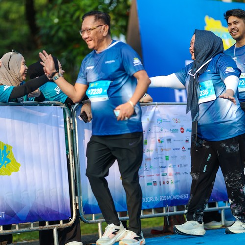 Race photo from BOGORUN 2026