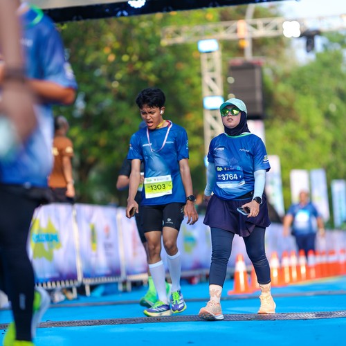 Race photo from BOGORUN 2026