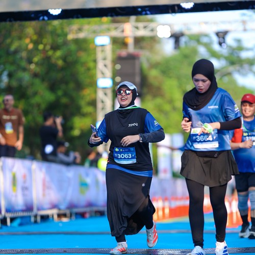 Race photo from BOGORUN 2026