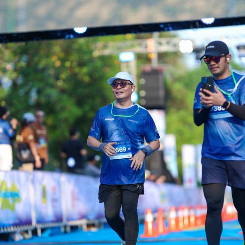 Race photo from BOGORUN 2026