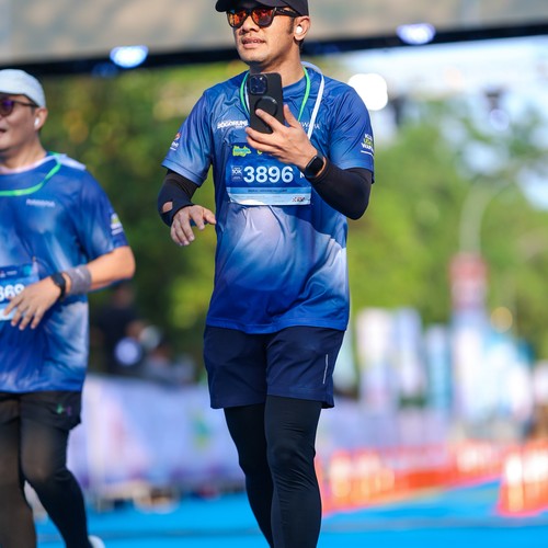 Race photo from BOGORUN 2026