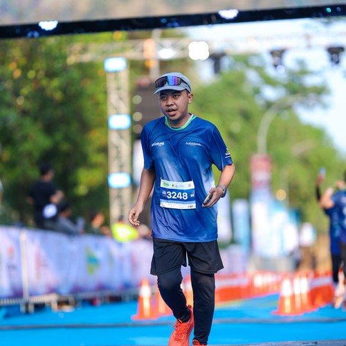 Race photo from BOGORUN 2026