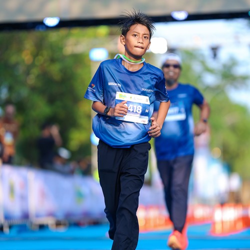 Race photo from BOGORUN 2026