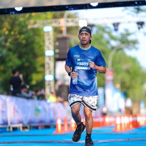 Race photo from BOGORUN 2026