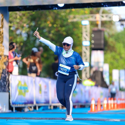 Race photo from BOGORUN 2026