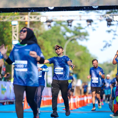 Race photo from BOGORUN 2026