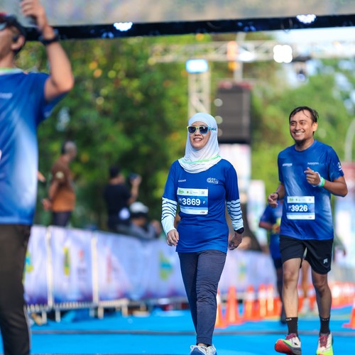 Race photo from BOGORUN 2026