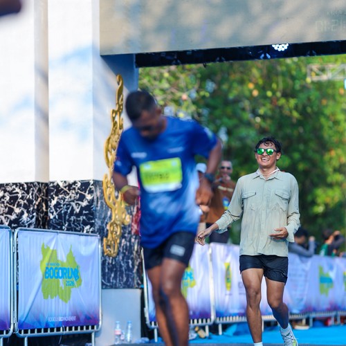 Race photo from BOGORUN 2026