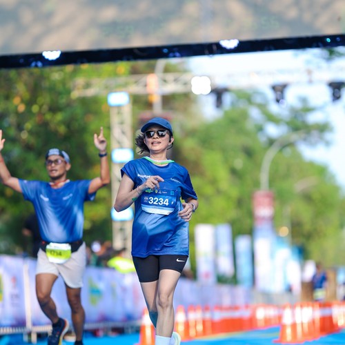 Race photo from BOGORUN 2026