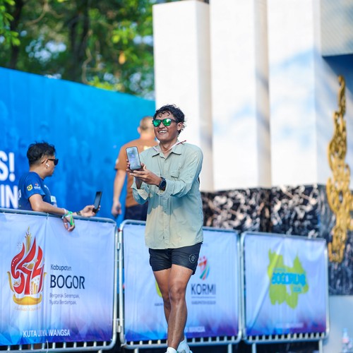 Race photo from BOGORUN 2026