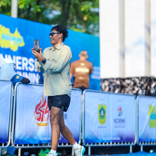 Race photo from BOGORUN 2026