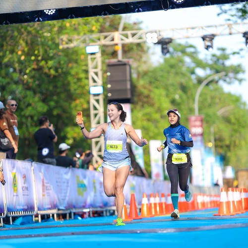 Race photo from BOGORUN 2026