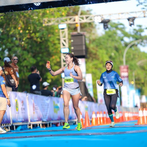 Race photo from BOGORUN 2026