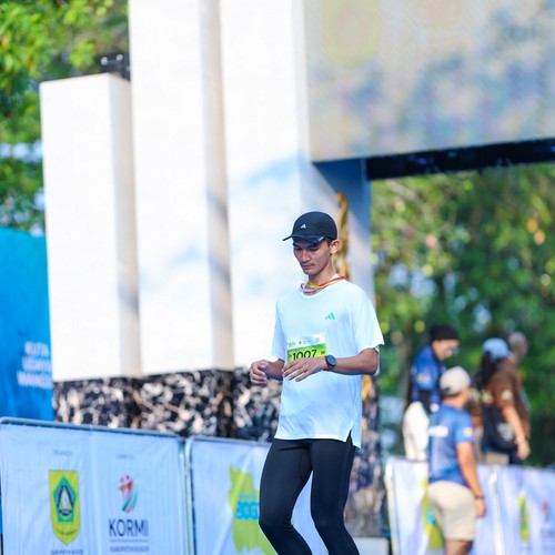 Race photo from BOGORUN 2026