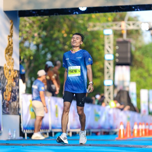 Race photo from BOGORUN 2026
