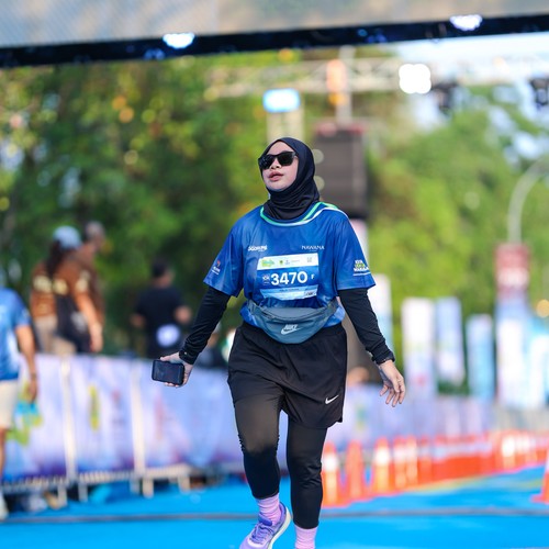 Race photo from BOGORUN 2026