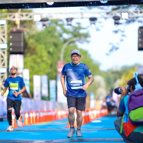 Race photo from BOGORUN 2026