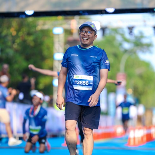 Race photo from BOGORUN 2026