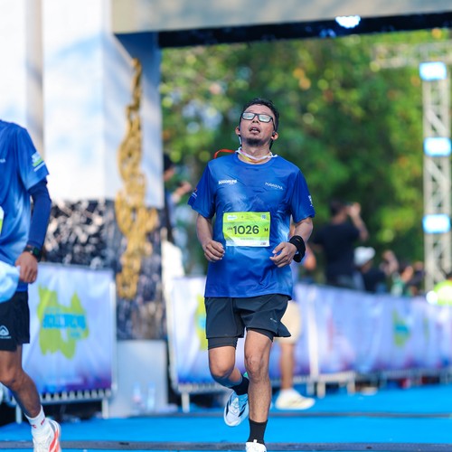 Race photo from BOGORUN 2026