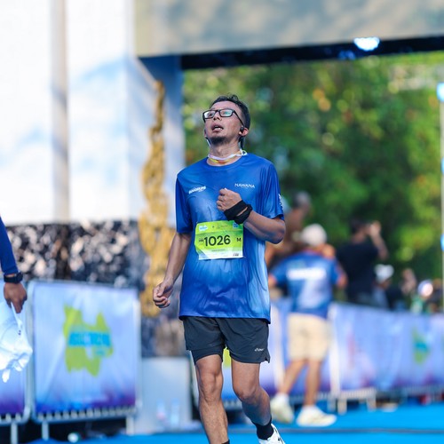 Race photo from BOGORUN 2026