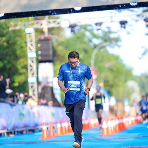 Race photo from BOGORUN 2026