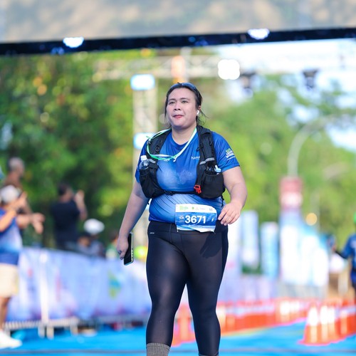 Race photo from BOGORUN 2026