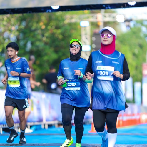 Race photo from BOGORUN 2026