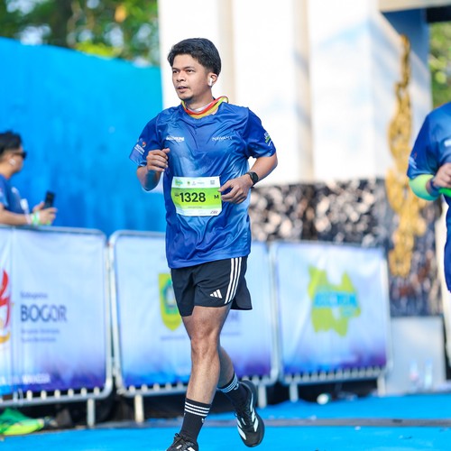 Race photo from BOGORUN 2026