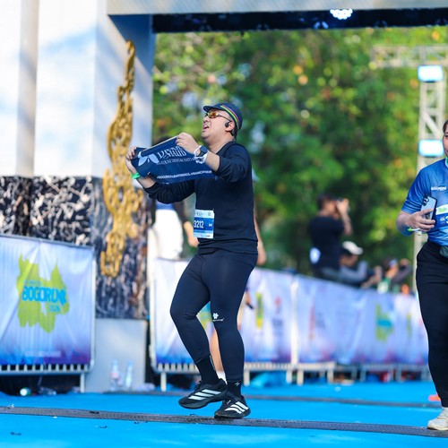 Race photo from BOGORUN 2026