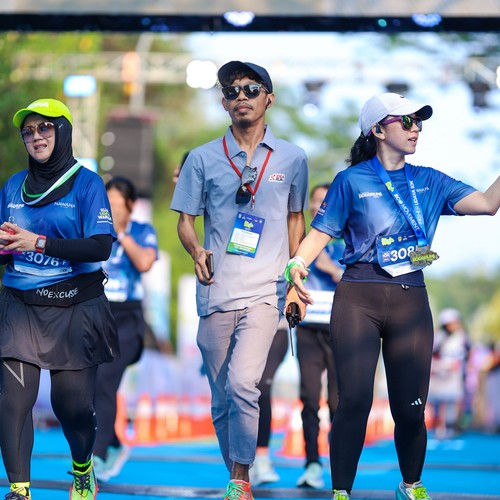 Race photo from BOGORUN 2026